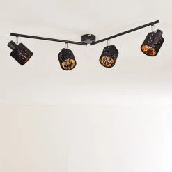 Hofstein Liared Deckenleuchte Schwarz, 4-flammig 35 Hofstein Liared Deckenleuchte Schwarz, 4-flammig -Bürolampen Verkäufe liared deckenleuchte h3161753 do1 15