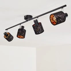 Hofstein Liared Deckenleuchte Schwarz, 4-flammig 27 Hofstein Liared Deckenleuchte Schwarz, 4-flammig -Bürolampen Verkäufe liared deckenleuchte h3161753 do1 7