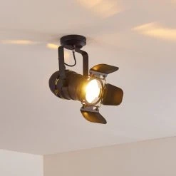 Hofstein Lichinga Deckenleuchte Schwarz, 1-flammig 41 Hofstein Lichinga Deckenleuchte Schwarz, 1-flammig -Bürolampen Verkäufe lichinga deckenleuchte h3346440 17