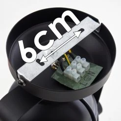 Hofstein Lichinga Deckenleuchte Schwarz, 1-flammig 45 Hofstein Lichinga Deckenleuchte Schwarz, 1-flammig -Bürolampen Verkäufe lichinga deckenleuchte h3346440 21