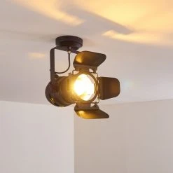 Hofstein Lichinga Deckenleuchte Schwarz, 1-flammig 46 Hofstein Lichinga Deckenleuchte Schwarz, 1-flammig -Bürolampen Verkäufe lichinga deckenleuchte h3346440 22