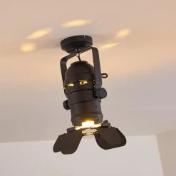 Hofstein Lichinga Deckenleuchte Schwarz, 1-flammig 29 Hofstein Lichinga Deckenleuchte Schwarz, 1-flammig -Bürolampen Verkäufe lichinga deckenleuchte h3346440 5