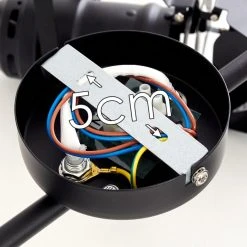 Hofstein Lichinga Deckenleuchte Schwarz, 3-flammig -Bürolampen Verkäufe lichinga deckenleuchte h3351833 2