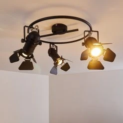 Hofstein Lichinga Deckenleuchte Schwarz, 3-flammig -Bürolampen Verkäufe lichinga deckenleuchte h3351833 4