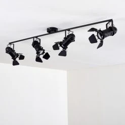 Hofstein Lichinga Deckenstrahler Schwarz, 4-flammig 31 Hofstein Lichinga Deckenstrahler Schwarz, 4-flammig -Bürolampen Verkäufe lichinga deckenstrahler h3351857 14