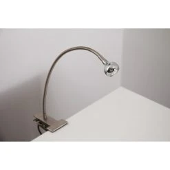 Hofstein Lina Klemmleuchte LED Nickel-Matt, 1-flammig -Bürolampen Verkäufe lina klemmleuchte h3455845 8