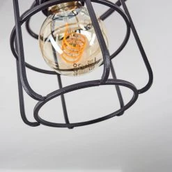 Hofstein Loedingen Deckenleuchte Schwarz, Braun, 5-flammig -Bürolampen Verkäufe loedingen deckenleuchte h3443323 2