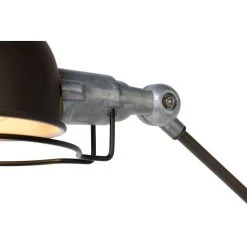 Lucide HONORE Schreibtischlampe Rostfarben, 1-flammig -Bürolampen Verkäufe lucide honore schreibtischlampe 45652 01 97 2
