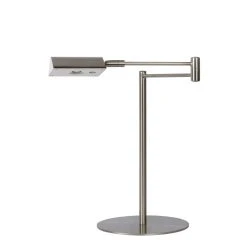 Lucide NUVOLA Schreibtischlampe LED Chrom, 1-flammig -Bürolampen Verkäufe lucide nuvola schreibtischlampe 19665 09 12 6
