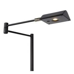 Lucide NUVOLA Schreibtischlampe LED Schwarz, 1-flammig -Bürolampen Verkäufe lucide nuvola schreibtischlampe 19665 09 30 3