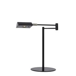 Lucide NUVOLA Schreibtischlampe LED Schwarz, 1-flammig -Bürolampen Verkäufe lucide nuvola schreibtischlampe 19665 09 30 5