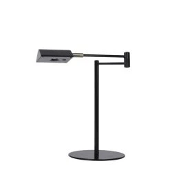 Lucide NUVOLA Schreibtischlampe LED Schwarz, 1-flammig -Bürolampen Verkäufe lucide nuvola schreibtischlampe 19665 09 30 6