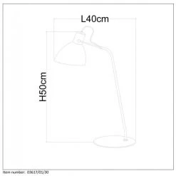 Lucide SHADI Tischlampe Schwarz, 1-flammig 7 Lucide SHADI Tischlampe Schwarz, 1-flammig -Bürolampen Verkäufe lucide shadi tischlampe 03617 01 30 3