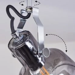 Hofstein Lulea Deckenleuchte Chrom, 2-flammig -Bürolampen Verkäufe lulea deckenleuchte h3346617 5