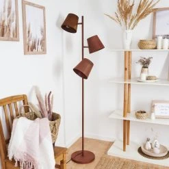 Hofstein Lungre Stehleuchte Rostfarben, 3-flammig -Bürolampen Verkäufe lungre stehleuchte h3422038 11