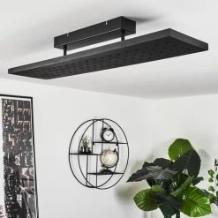 Hofstein Luturula Deckenleuchte LED Schwarz, 1-flammig -Bürolampen Verkäufe luturula deckenleuchte h3437322 11