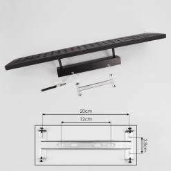 Hofstein Luturula Deckenleuchte LED Schwarz, 1-flammig -Bürolampen Verkäufe luturula deckenleuchte h3437322 4