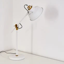 Hofstein Luven Tischleuchte LED Weiß, 1-flammig -Bürolampen Verkäufe luven tischleuchte h3287231 do1 5