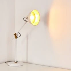 Hofstein Luven Tischleuchte LED Weiß, 1-flammig -Bürolampen Verkäufe luven tischleuchte h3287231 do1 7