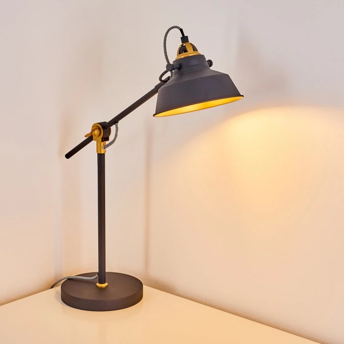 Hofstein Luven Tischleuchte Schwarz, 1-flammig, Fernbedienung 13 Hofstein Luven Tischleuchte Schwarz, 1-flammig, Fernbedienung – Bild 13