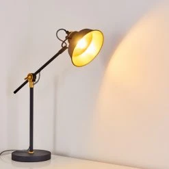 Hofstein Luven Tischleuchte Schwarz, 1-flammig, Fernbedienung 26 Hofstein Luven Tischleuchte Schwarz, 1-flammig, Fernbedienung -Bürolampen Verkäufe luven tischleuchte h3287255 do1 7