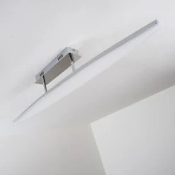 Brilliant Leuchten Madoc Deckenleuchte LED Chrom, 1-flammig -Bürolampen Verkäufe madoc deckenleuchte h3009543 13