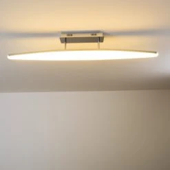 Brilliant Leuchten Madoc Deckenleuchte LED Chrom, 1-flammig -Bürolampen Verkäufe madoc deckenleuchte h3009543 16