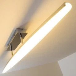 Brilliant Leuchten Madoc Deckenleuchte LED Chrom, 1-flammig -Bürolampen Verkäufe madoc deckenleuchte h3009543 2