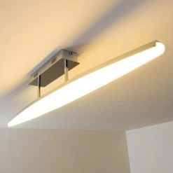 Brilliant Leuchten Madoc Deckenleuchte LED Chrom, 1-flammig -Bürolampen Verkäufe madoc deckenleuchte h3009543 4