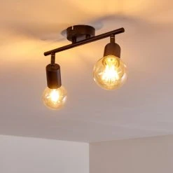 Hofstein Maidford Deckenleuchte Schwarz, 2-flammig 28 Hofstein Maidford Deckenleuchte Schwarz, 2-flammig -Bürolampen Verkäufe maidford deckenleuchte h3357897 11