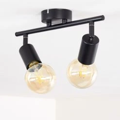 Hofstein Maidford Deckenleuchte Schwarz, 2-flammig 20 Hofstein Maidford Deckenleuchte Schwarz, 2-flammig -Bürolampen Verkäufe maidford deckenleuchte h3357897 3