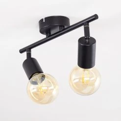 Hofstein Maidford Deckenleuchte Schwarz, 2-flammig 26 Hofstein Maidford Deckenleuchte Schwarz, 2-flammig -Bürolampen Verkäufe maidford deckenleuchte h3357897 9