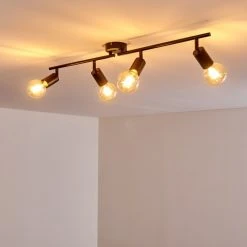 Hofstein Maidford Deckenleuchte Schwarz, 4-flammig 30 Hofstein Maidford Deckenleuchte Schwarz, 4-flammig -Bürolampen Verkäufe maidford deckenleuchte h3357910 14