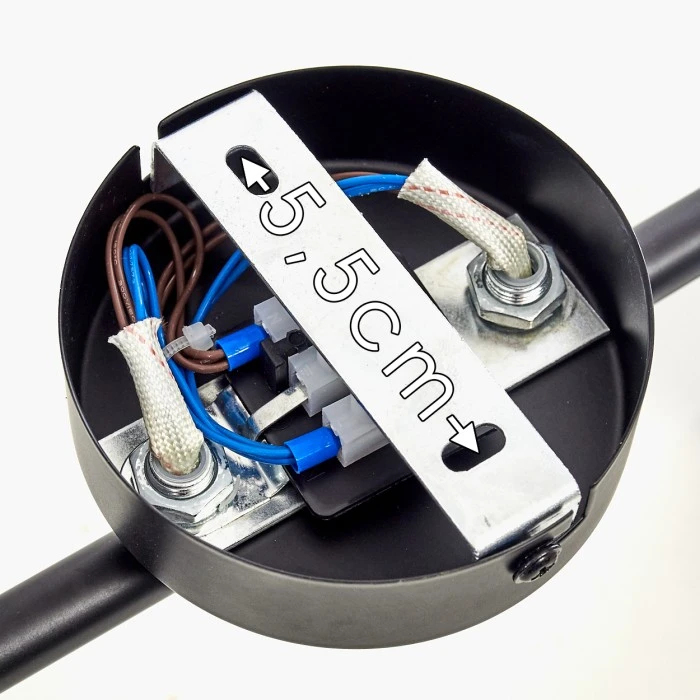 Hofstein Maidford Deckenleuchte Schwarz, 4-flammig 16 Hofstein Maidford Deckenleuchte Schwarz, 4-flammig – Bild 16