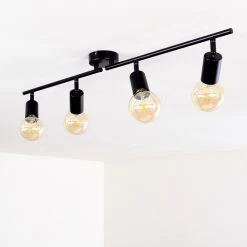 Hofstein Maidford Deckenleuchte Schwarz, 4-flammig 19 Hofstein Maidford Deckenleuchte Schwarz, 4-flammig -Bürolampen Verkäufe maidford deckenleuchte h3357910 3