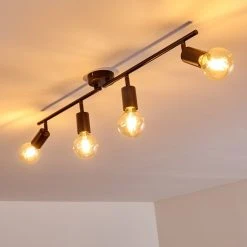 Hofstein Maidford Deckenleuchte Schwarz, 4-flammig 20 Hofstein Maidford Deckenleuchte Schwarz, 4-flammig -Bürolampen Verkäufe maidford deckenleuchte h3357910 4