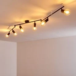 Hofstein Maidford Deckenleuchte Schwarz, 6-flammig -Bürolampen Verkäufe maidford deckenleuchte h3357934 2