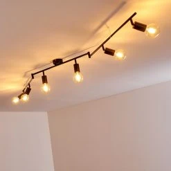 Hofstein Maidford Deckenleuchte Schwarz, 6-flammig -Bürolampen Verkäufe maidford deckenleuchte h3357934 9