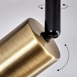 Hofstein Maidfordo Deckenleuchte Messing, Schwarz, 4-flammig -Bürolampen Verkäufe maidfordo deckenleuchte h3388136 5