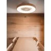 Mantra TIBET Deckenventilator LED Weiß, Holz dunkel, 1-flammig, Fernbedienung