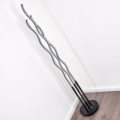 Hofstein Mapleton Stehleuchte LED Schwarz, 3-flammig, Fernbedienung -Bürolampen Verkäufe mapleton stehleuchte h3271278 do2 4