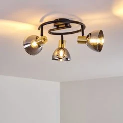 Hofstein Mariefred Deckenleuchte Schwarz, 3-flammig -Bürolampen Verkäufe mariefred deckenleuchte h3365298 11