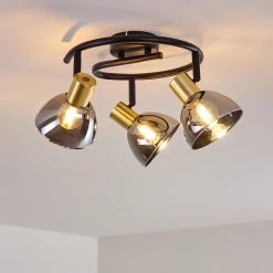 Hofstein Mariefred Deckenleuchte Schwarz, 3-flammig -Bürolampen Verkäufe mariefred deckenleuchte h3365298 16