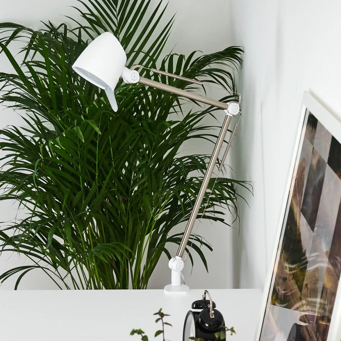 Hofstein Mildura Tischleuchte LED Weiß, 1-flammig 9 Hofstein Mildura Tischleuchte LED Weiß, 1-flammig – Bild 9