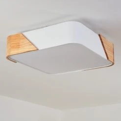 Hofstein Mjelstad Deckenleuchte Braun, Wei&szlig;, 2-flammig -Bürolampen Verkäufe mjelstad deckenleuchte h3433874 10