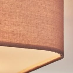 Hofstein Mjelstad Deckenleuchte Grau, Braun, Wei&szlig;, 2-flammig -Bürolampen Verkäufe mjelstad deckenleuchte h3433911 5