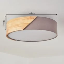 Hofstein Mjelstad Deckenleuchte Grau, Braun, Weiß, 2-flammig 15 Hofstein Mjelstad Deckenleuchte Grau, Braun, Weiß, 2-flammig -Bürolampen Verkäufe mjelstad deckenleuchte h3433935 3