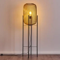 Hofstein Moholm Stehleuchte Schwarz, 1-flammig -Bürolampen Verkäufe moholm stehleuchte h3378700 15