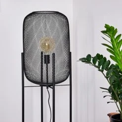 Hofstein Moholm Stehleuchte Schwarz, 1-flammig -Bürolampen Verkäufe moholm stehleuchte h3378724 8