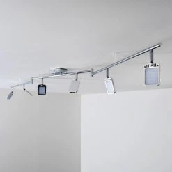 Hofstein Moosonee Deckenleuchte LED Chrom, 6-flammig -Bürolampen Verkäufe moosonee deckenleuchte h3009642 10